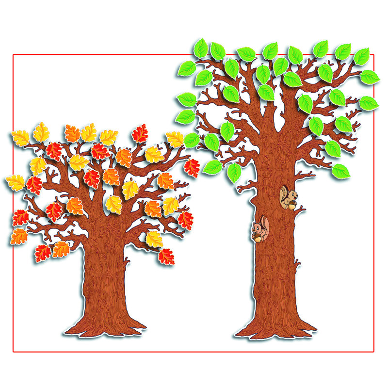 Teachers Friend Classroom Tree Adjustable Bulletin Board Cut Out Wayfair